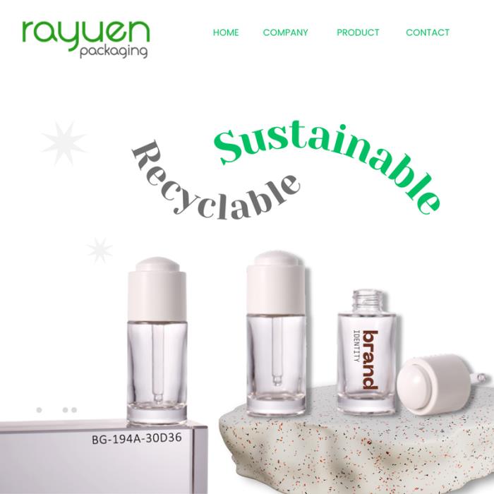 Deliver Luxury, Consciously: The Sustainable 30ML Glass Dropper Bottle